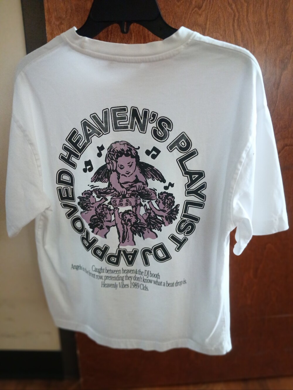 NWOT/ ZARA 'HEAVENS PLAYLIST' t shirt